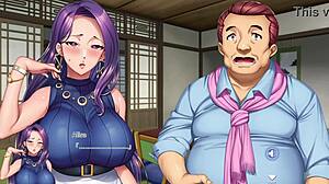 Игра Kanochi x NTR Family хентай: бикини секреты часть 4