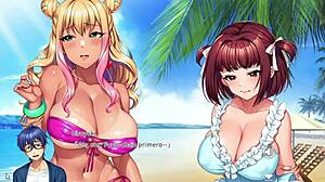 kanochi x ntr family hentai game, bikini secrets in part 4