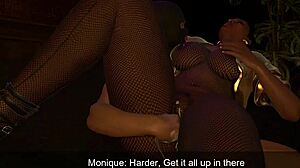 sst milf scores big cock action at triangle club