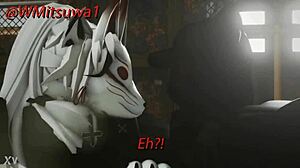 퍼리 로블록스와 지오메트리 대시 크말이 야생 액션 만남 야동