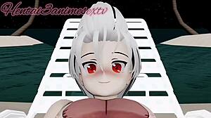 hentai3animesextv: my favorite mistress and her ts friend dance and fuck. their wild night unfolds!