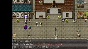 Oh god, this nympho priestess can't stop fucking in HRPG!