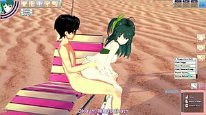 Koikatsu Video Game Hentai Stuff with Bold Raw Action