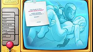 i'm diving into space rescue code pink for a wild joystick ride. lune's curvy body takes my huge cock.