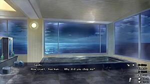 Grisaia No Kajitsu Urated Route - Sachi Komine Blowjob in Episode 66 Maidophobe Y-Kun