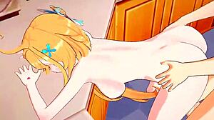 Escoffier invites you to taste her sweet and juicy pussy - genshin impact