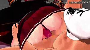 Hey, check out Captain Marine riding hard in 3D hentai night duty