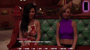 The first kiss with blonde MILF in College Kings 2:26