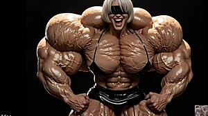 2B se transformiše u mišićavu divovku u Nier Automata AI animaciji! Pump fabrika FMG video šokira!