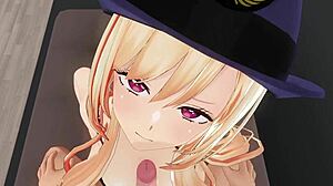 Marin Kitagawa bangs hard in cop cosplay CM3D2! She’s unstoppable in hentai action.