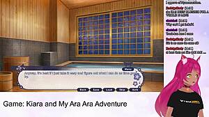 i can't believe vtuber lewdneko in kiaras ara ara adventure!