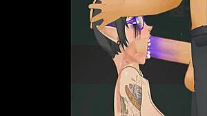 Wanna See Deepthroat Action in SDT Game Hentai?