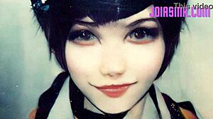 Hey, these horny cosplay sluts want your tribute in hot ASMR action!