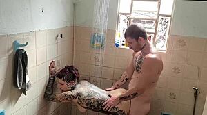 i can't believe my stepbrother banged me in the shower