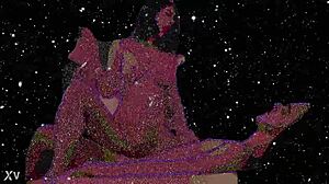 Just chilling with some lofi porn, space vibes and cool animations.