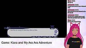 i can't believe vtuber lewdneko in kiaras ara ara adventure!