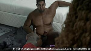 Man, I caught my sexy stepsis using a huge dildo to get off