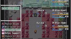 Rikollisen hakkaamisen jälkeen ystäväni naidettiin kanssani - NTR poliisi Ruri & Sakura osa 9