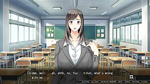 बड़ी बूब वाली शादीशुदा टीचर हिप्नोसिस में गिरती है पार्ट 21, युई और नाओको रूट 5