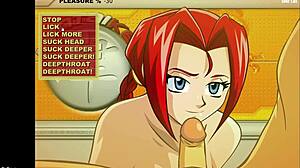 hentaykey girl 1 starts her journey with a steamy blowjob scene