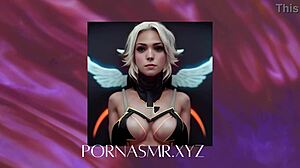 sexy blonde licks and triggers orgasm