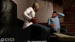 Yo, check Bunny Vam with legs up riding hard in 3D sex!