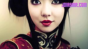 Hey, these horny cosplay sluts want your tribute in hot ASMR action!