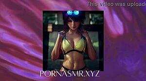 sexy blonde licks and triggers orgasm