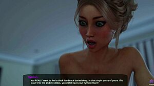 Sexy step aunt watches friend get fucked by huge cock