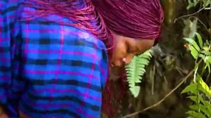 Bbw African Housewife Takes Big Cock Deep in the Bush! She’s Creampied Hard!