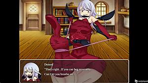 معرض الساحرة العاجزة جزء 3 يثير بعمق مع أكشن ديمون وحش