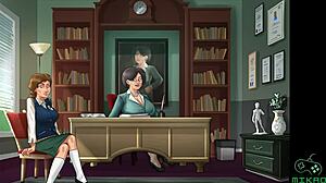 Hottest professor mom gives lessons in summer