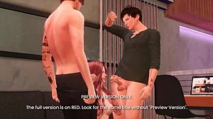 Backstage Bodies: Sneak Peek at Naughty 3D Hentai Preview