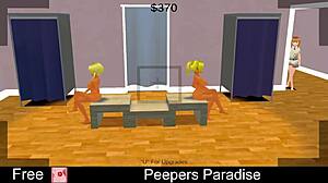 Peeper's heaven, a place where they can indulge in their desires