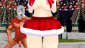 mmd bismarck bakes a sweet christmas apple pie for fun