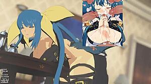 Dizzy from Guilty Gear in a wild hentai scene, wanna watch?