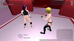 Kinky fight club - t1r11 - violet vs tiffany ambrosia