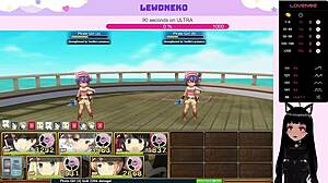 vtuber lewdneko dives into evenicle part 22 with cute elf action