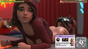 堡垒之夜Hentai合集第4部分：口交和肛交大集合