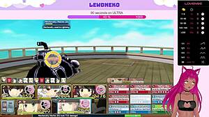 Vtuber Lewdneko Enjoys Wild Creampie Orgasm in Evenicle Part 21