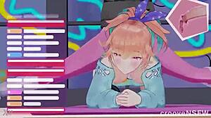 高梨キアラが配信で巨乳見せつけ大興奮