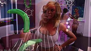 Being a Dik 218: Brunette College Girl Dominates with Her Curvy Ass