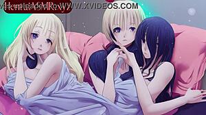 Kissing and sucking in the world of Hentai ASMR