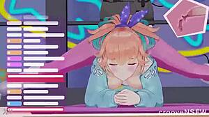 Η Takanashi Kiara ζεσταίνει το stream με μεγάλα βυζιά σεξ