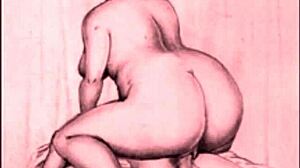i remember finding these vintage erotic drawings with hairy details from the retro era