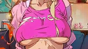 Сладкие щечки с карамельной шоколадной жопой сводят меня с ума в 3D