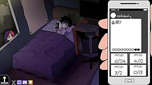 Hentai Game Alarm Gameplay with Big Tits Creampie!
