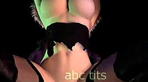 Cowgirl Sex with 2B VAM Shows Off Big Tits