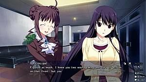เฮลล์เย่ะ Grisaia no Kajitsu Sachi Komine เล็บนิ้วป่าในตอน 71 อริกาโตะ โกชูจิน-ซามะ!
