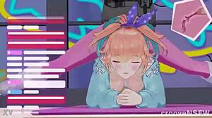 高梨キアラが配信で巨乳見せつけ大興奮